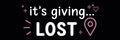 (Mini) It’s Giving… Lost™ | Funny Car Decal