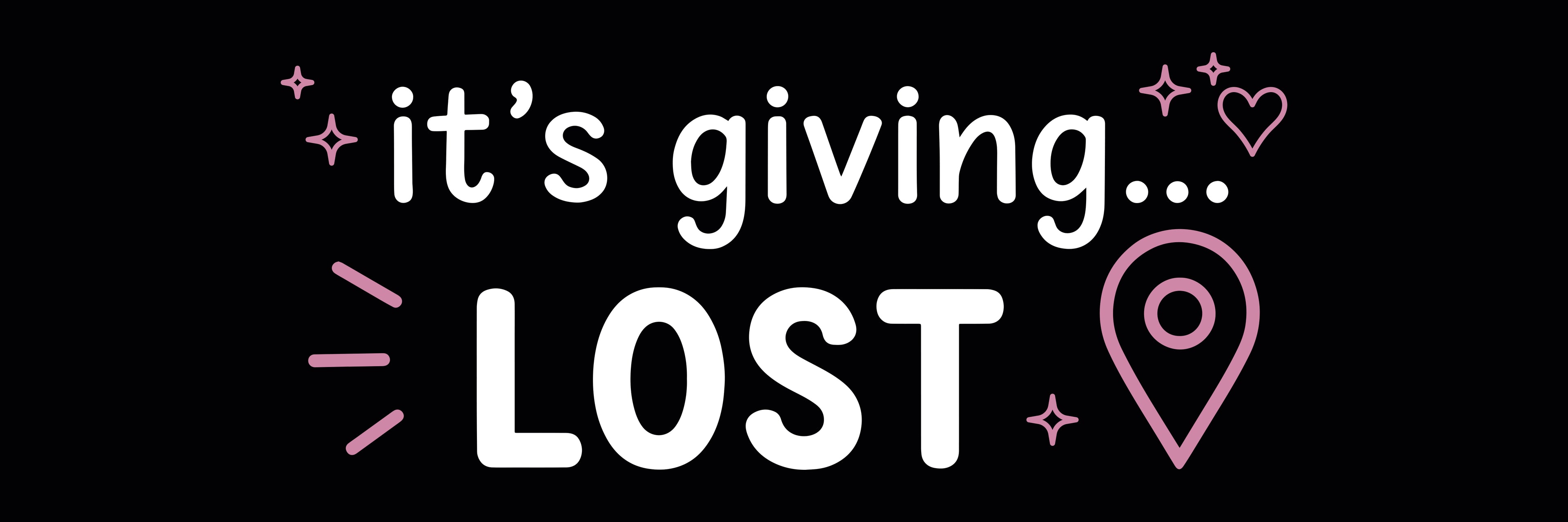 (Mini) It’s Giving… Lost™ | Funny Car Decal